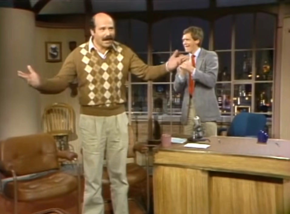 Rob Reiner with David Ledderman in 1984
